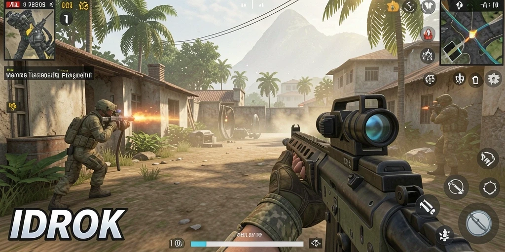 Gameplay IDROK yang mendebarkan dengan grafis yang memukau.