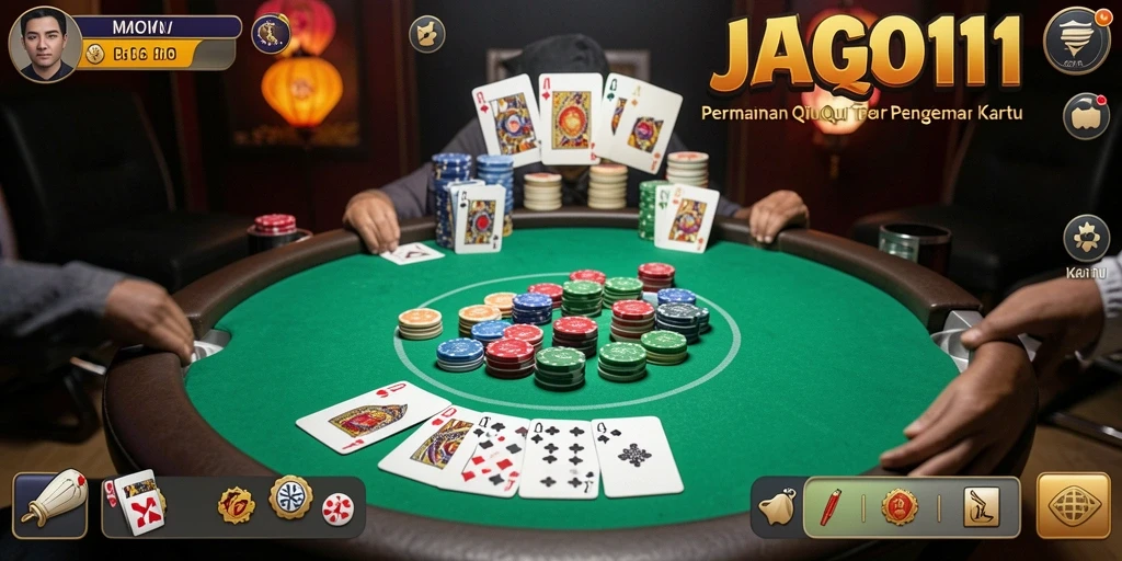 Gameplay menarik dari JAGO11 yang penuh dengan aksi QiuQiu.