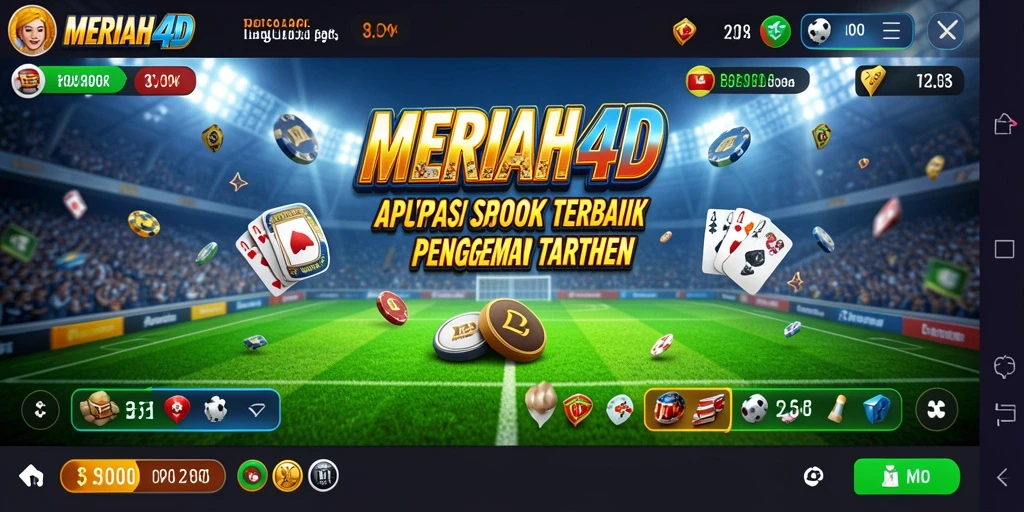 Screenshot tampilan gameplay menarik dari MERIAH4D yang mengasyikkan.