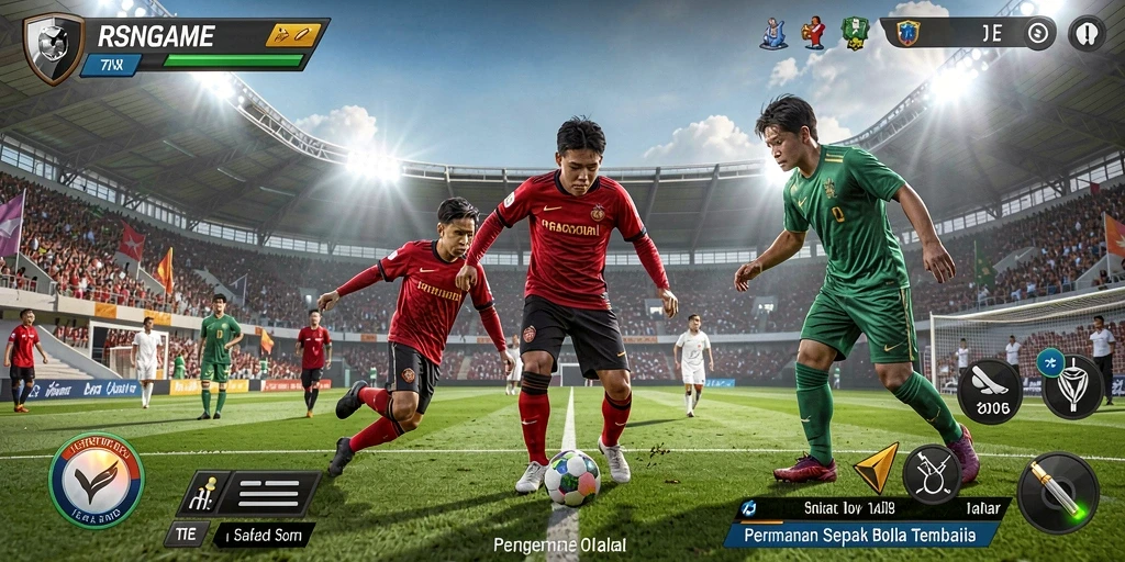 Tampilan gameplay RSNGAME yang menakjubkan dan menarik perhatian.