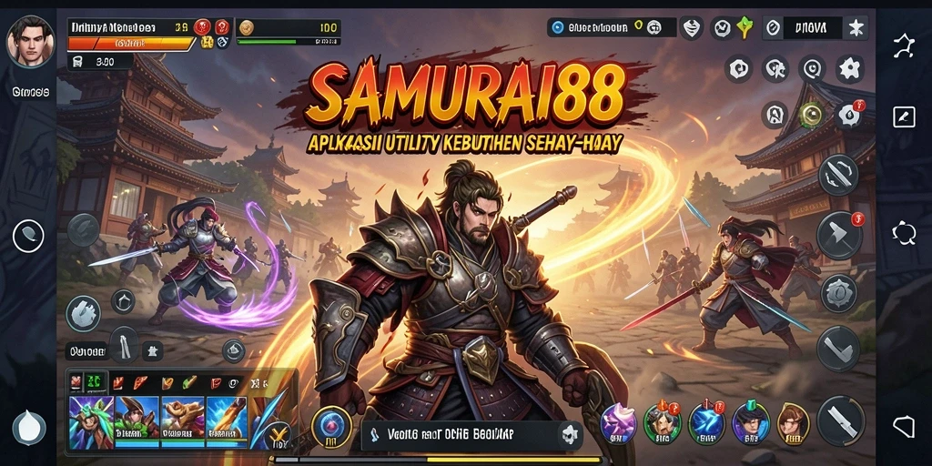 Tampilan antarmuka SAMURAI88 yang user-friendly dan fungsional.